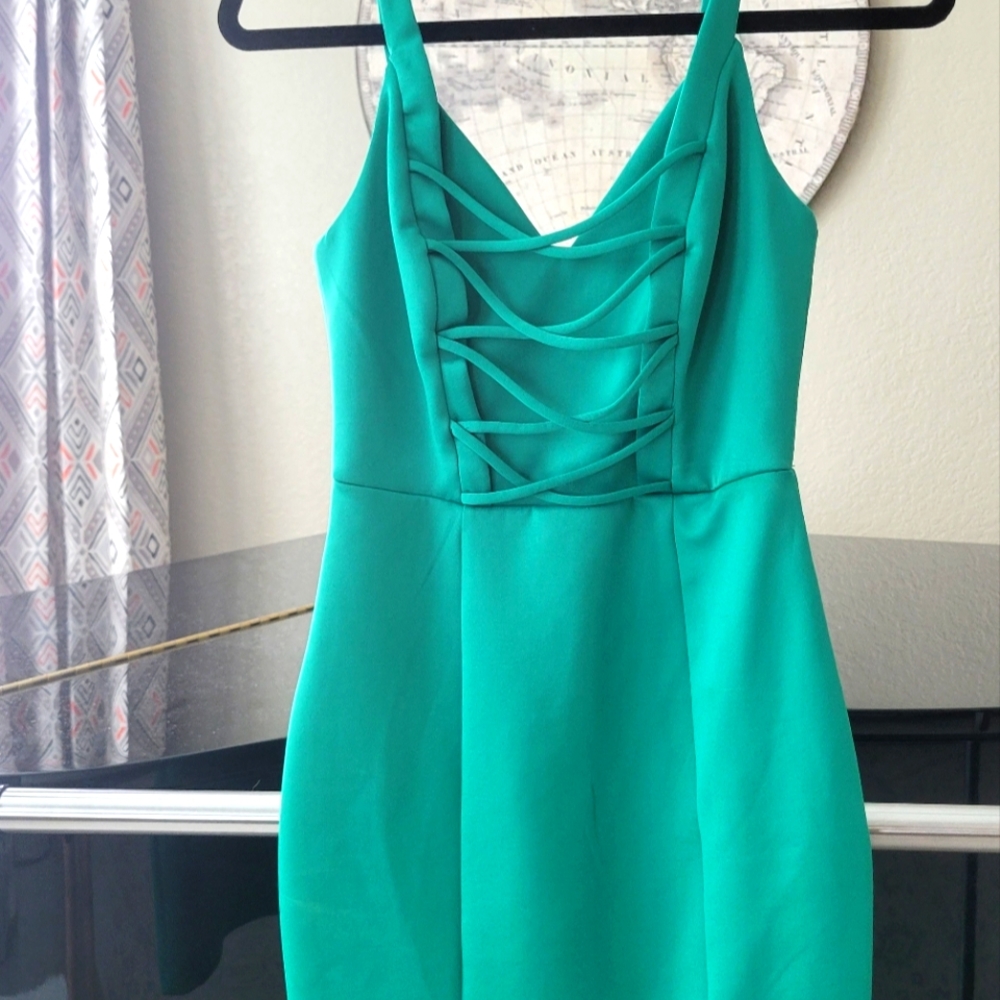 Green dress
